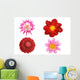 Dahlia Collection Wall Decal