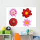 Dahlia Collection Wall Decal
