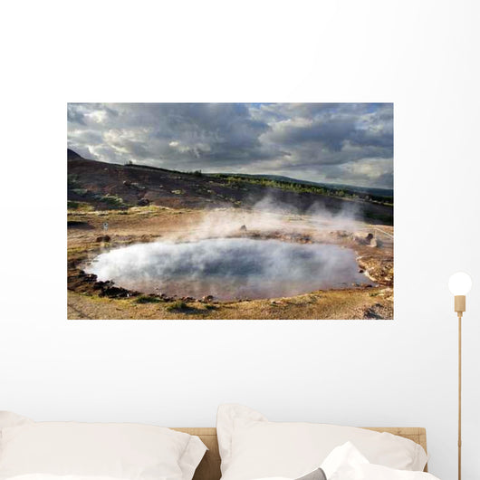 Geothermal Area Geysir Region Wall Decal