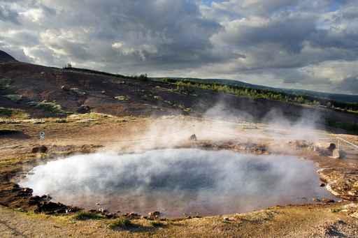 Geothermal Area Geysir Region Wall Decal