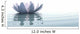 Zen Flower Loto in Water Wall Mural