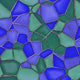 Stained Glass Seamless Texture Wall Decal