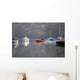 Le Petit Bateau Qui Fume Wall Mural