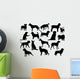 Dogs Silhouette Vector