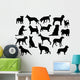 Dogs Silhouette Vector