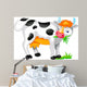 Cute Cow Wall Decal