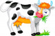 Cute Cow Wall Decal