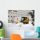 Shoveling Snow Wall Decal