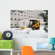 Shoveling Snow Wall Decal