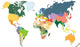 Carte Du Monde Avec