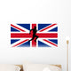 2012 London Olympics Runner Wall Mural