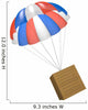 parachute france Wall Decal