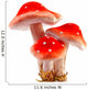 Poisonous Red Mushroom Wall Decal