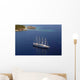 Sailing Cruise Ship Bora Bora Wall Decal