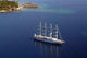 Sailing Cruise Ship Bora Bora Wall Decal