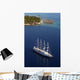 Sailing Ship Paradise Wall Decal