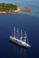 Sailing Ship Paradise Wall Decal