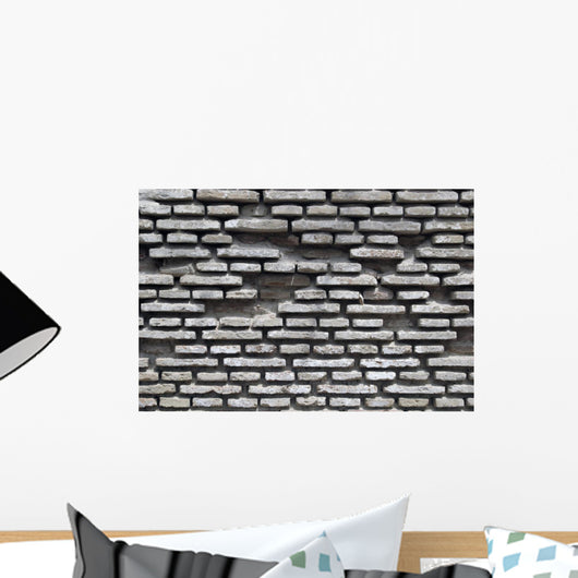 Texture Gray Brick Wall