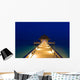 Water Cafe Night Wall Decal