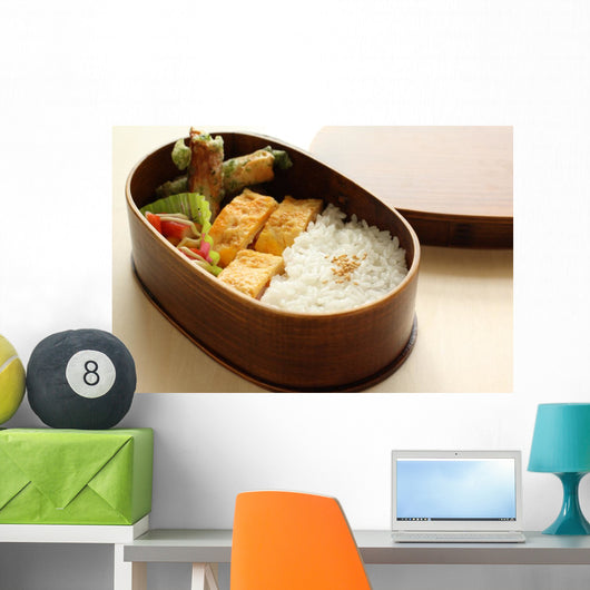 Japanese Lunch Box Wall Mural