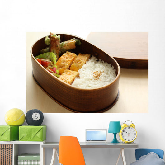 Japanese Lunch Box Wall Mural