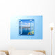 Window With River View Wall Mural
