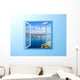 Window With River View Wall Mural