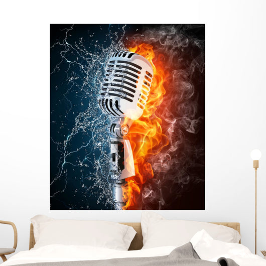Microphone Fire and Water