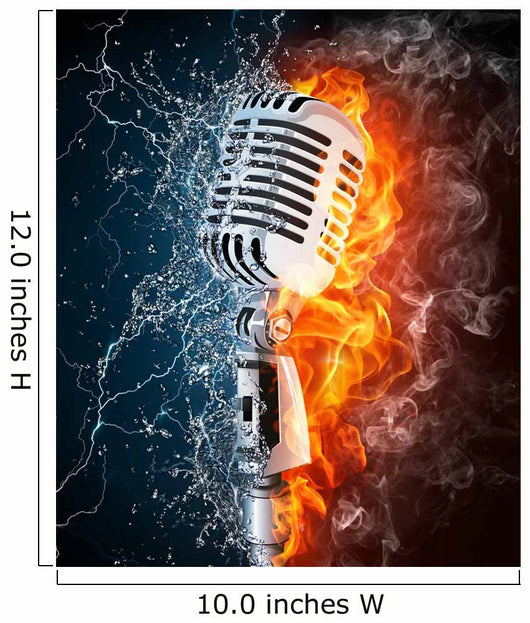 Microphone Fire and Water