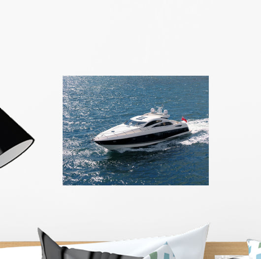 speed boat Wall Mural