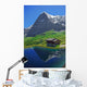 Eiger North Face Reflection in the Lake Wall Mural