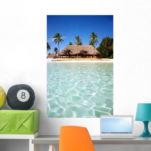Lagoon Bora Bora Wall Decal
