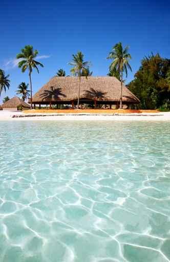 Lagoon Bora Bora Wall Decal
