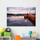 Boats in Inverness harbor, Cape Breton, Nova Scotia Wall Mural