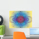 the abstract color fractal image. texture. background. Wall Mural