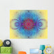 the abstract color fractal image. texture. background. Wall Mural