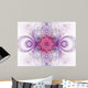 the abstract color fractal image. texture. background. Wall Mural