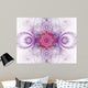the abstract color fractal image. texture. background. Wall Mural