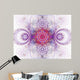 the abstract color fractal image. texture. background. Wall Mural