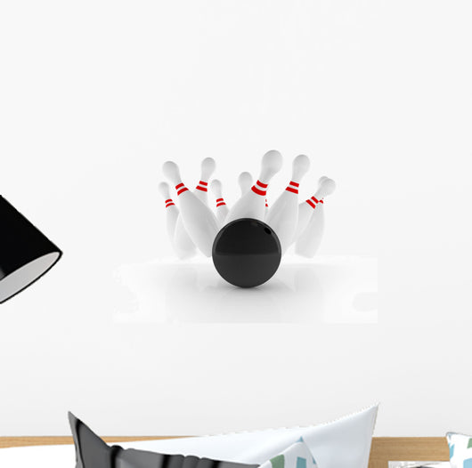 Bowling strike Wall Decal