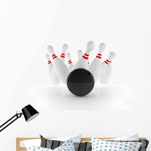 Bowling strike Wall Decal