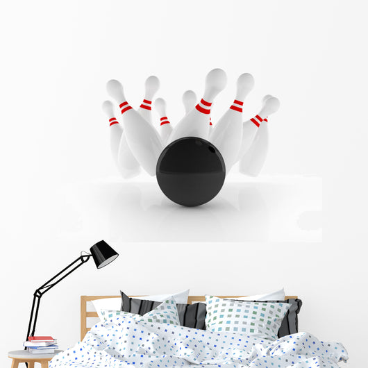 Bowling strike Wall Decal