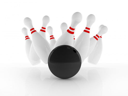 Bowling strike Wall Decal