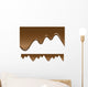 Chocolate Wall Decal Design 1