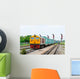 Cargo train Wall Mural