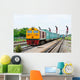 Cargo train Wall Mural