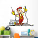 Job: Electrician with Toolbox Wall Decal