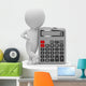 Calculator Wall Decal