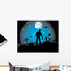 Zombie Wall Mural