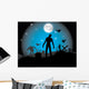 Zombie Wall Mural
